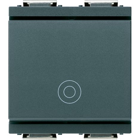VIMAR - 17010.G Pulsante 1P NO 10A generico 2M grigio
