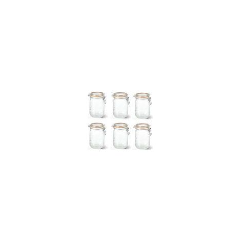 Bocal Le Parfait Super 3/4l (lot De 6) Conservation Hermétique Et Durable - Le Parfait (1/5)