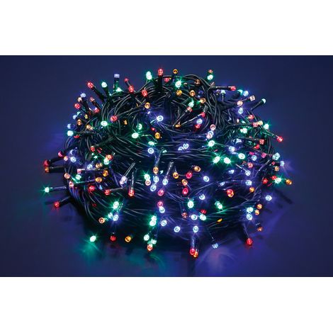 Luci di Natale Led a Luce Calda Fredda Bianca da Esterno Interno Addobbi Albero - Temperatura di colore: Multicolor - Numero Led: 100