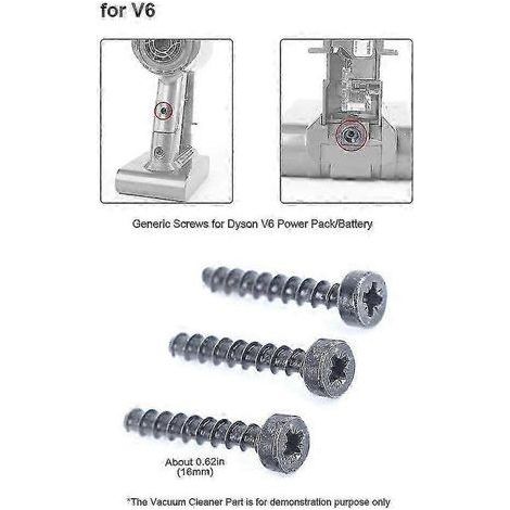 Viti universali per aspirapolvere V6 V7 V8 V10 V11, pacco/batteria Sv09 Sv10 Sv11 Sv12 Sv14, edizione A 0618 (1/4)