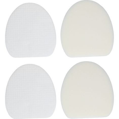 Element De Filtre Pour Aspirateur Shark Nv400 Nv401 Nv402 - Haute Efficacité Filtration Poussière Et Pollen - Kit De Remplacement Blanc - Lot De 2 (1/5)