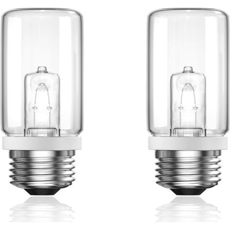 Ampoule Halogène - E27 - 150 W - 2007 Lm - 2800 K - Dimmable - Tubulaire - Blanc Chaud - Lot De 2 (1/5)