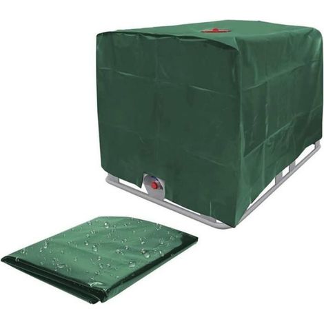 Couvercle IBC - 1000 L - Anti-poussière Anti-UV - Housse de Protection pour Réservoir - 1 Pièce (1/4)