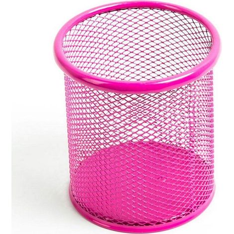 Porte-stylo Leviatan en métal rose tressé