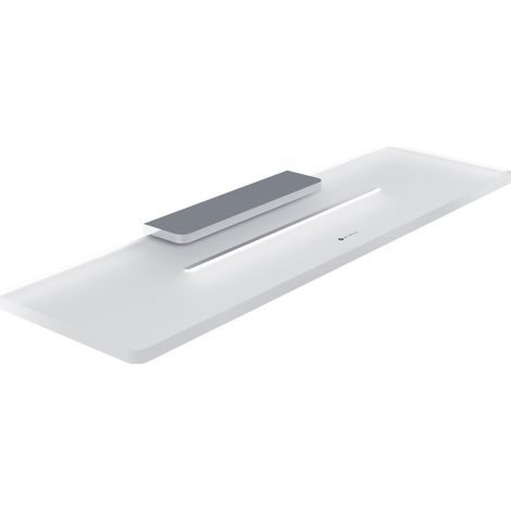 Nimco Maya étagère de salle de bain avec trous, chromée, 40 cm MA X440-26 (1/3)