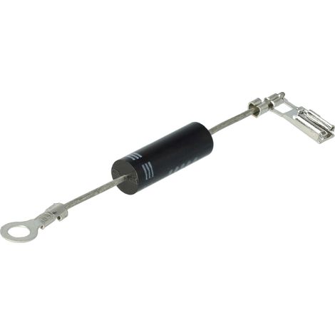 Vhbw – Diode haute tension pour micro-ondes CL01-12 – Tension 12000V – Courant 350mA – Remplacement pièces détachées électroménager