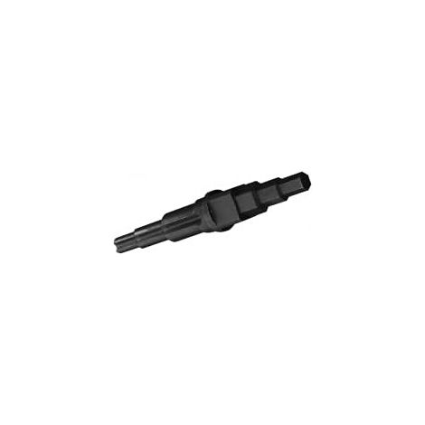 Clé de plombier pour maintenance radiateur, raccords 3/8", 1/2", 3/4" et 1", longueur 142 mm