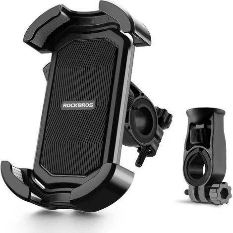 ROCKBROS 25210032001 Fahrrad-Handyhalterung Schwarz