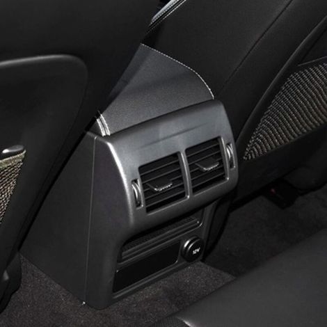 Convient pour la garniture du cadre de la prise de climatisation des sièges arrière des Jaguar XE/XF 16-18