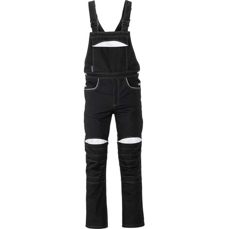 Arbeitshose Latzhose DuraWork schwarz/grau Größe 26 (1/5)