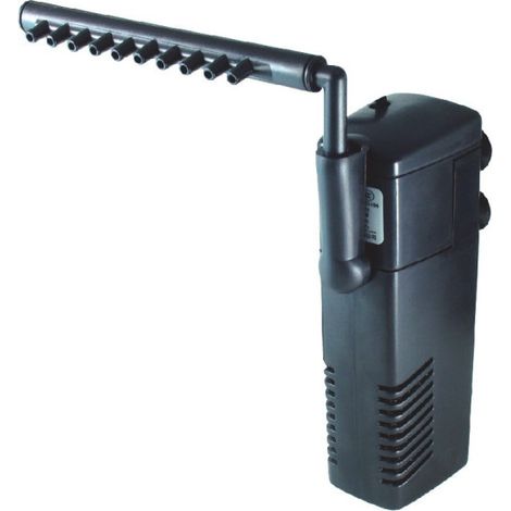 Filtre Multi Interne Pour Aquarium Avec Bras De Douche à Ventouse F380 3w 300l/h
