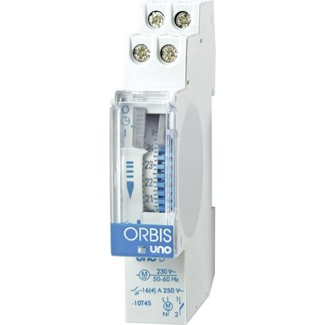 ORBIS Zeitschalttechnik UNO D 230 V Programmateur horaire pour rail analogique 230 V/AC