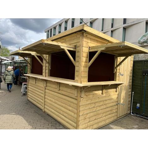Wooden Garden 3.6M X 2.4M Grenwich Chalet (1/3)