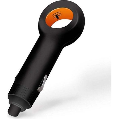 Accessoires intérieurs noirs d'ozone d'ion d'épurateur d'air de mini voiture portative noire (1/2)