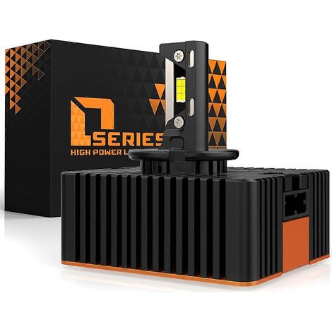Lot de 2 ampoules LED pour phares de voiture série D, 10000 lm, 6500 K (1/5)