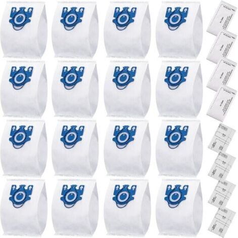 24er-Pack Staubsaugerbeutel für Miele GN 3D Classic C1 Complete C2 C3, S227, S400i, S600, S800 Airclean 3D – Ersatzteil für Miele GN Staubsauger.