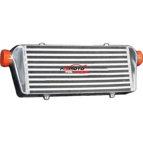 Intercooler, Construction en Aluminium, Taille du Noyau 450mm x 172mm x 65mm, Taille d'Entrée 56mm, Taille de Sortie 56mm, Capacité de Refroidissement Améliorée de 30% (1/5)
