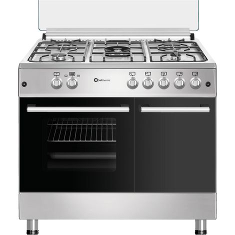 SOLTHERMIC COCINA GAS INOX 90X60 PORTABOMBONA F9LT50G2I
