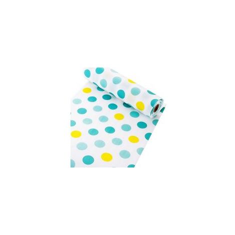 Rouleau Revêtement D'Étagère Pois pour Armoires Tapis Protection Imperméable pour Tiroirs Cuisine Garde Manger Placard 300x30cm