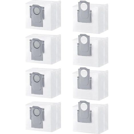 8pcs Dust Bags Replacement Accessories for Roborock S8/S8+/S8 Pro Ultra/S7 MaxV Ultra/S7 Pro Ultra/Q7+/Q7 Max/Q7 Max+/Q5+ (1/5)