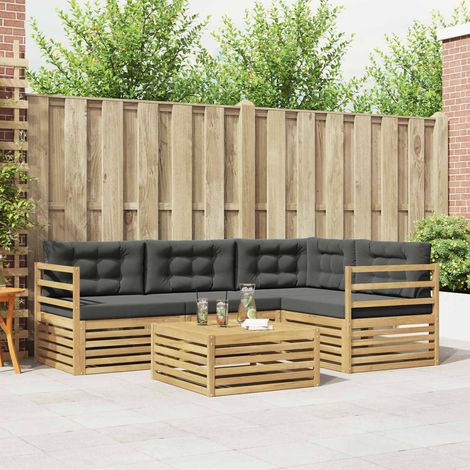 vidaXL Outdoor-Sofagarnitur 5 Stk. (1/5)
