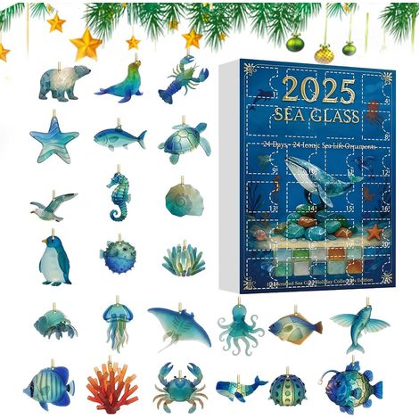 Calendrier de l'Avent 2025 2D en acrylique Calendrier de l'Avent 2025 avec compte à rebours de 24 jours – pour le développement de l'arbre des enfants, activités amusantes en, adolescents (1/4)