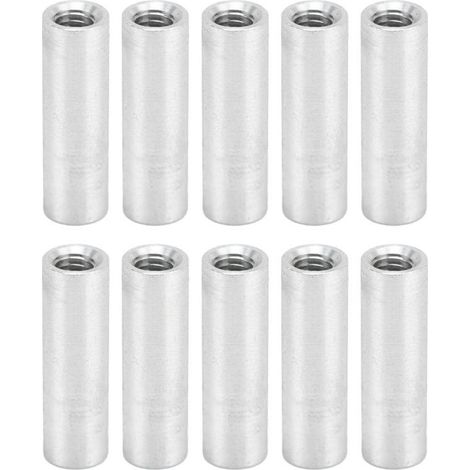 10 Pièces Entretoises Filetées en Alliage d'Aluminium pour Drone Quadcopter DIY, Colonnes Rondes M4x0.7mm Longueur 20mm (1/5)