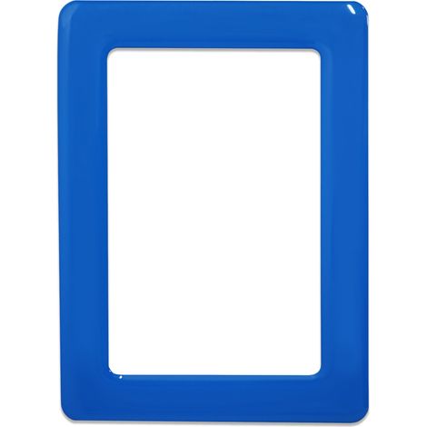 Magnetischer, selbstklebender Rahmen, Größe 13 x 8,1 cm – blau (1/4)