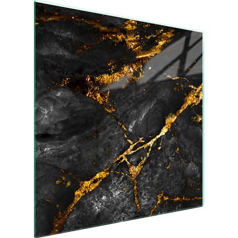 GLASSCHUTZPLATTE FÜR HERD 50x52 MARMOR (1/5)