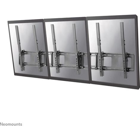 Neomounts NS-WMB300PBLACK Tablero de Menú Soporte de Pared para Pantalla Triple 101 (1/5)