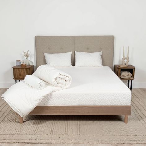 Pack Couette, Oreillers DUVET - Blanc - 180x200 (1/4)