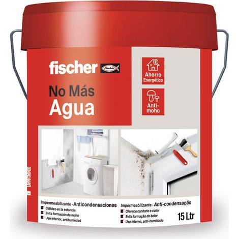 fischer - Peinture blanche d'intérieur anti-humidité et anti-moisissure 15L (1/2)