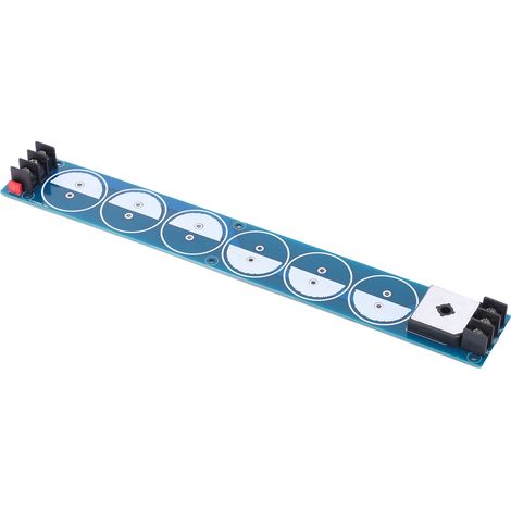 Six-capacitor strip-type 35A rectifier filter board (capacitors not included) (1/5)