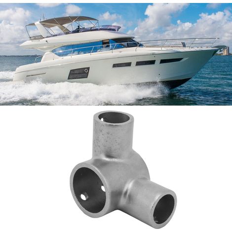 Raccord en T réducteur 4026 mm, coude à 90°, adapté aux yachts, bateaux de pêche et vedettes rapides. (1/5)