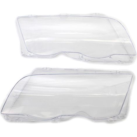 YMYNY paire de couvercle de lentille transparente de phare gauche droite pour BMW E46 3 Series 1998-2001 4 portes (1/5)