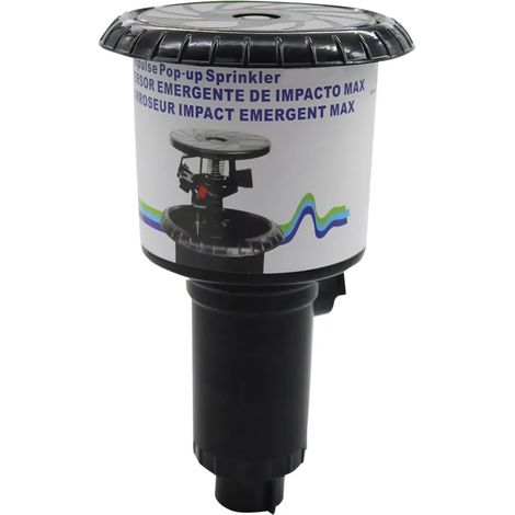 Arroseur escamotable à grand débit pour terres agricoles, arrosage rotatif à 360°, buses de pulvérisation pour pelouse, 1 pièce (1/5)