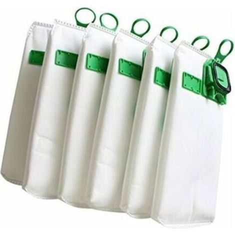 [NIEMALS VERWENDET] 6er-Pack Hochleistungs-Staubsaugerbeutel für Vorwerk VK140, VK150, FP140 und Kobold Staubsauger –