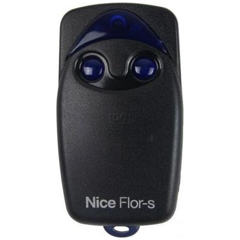 Nice – 433,92 MHz Torfernbedienung – Rolling Code – Batterien enthalten – Kompatibel mit Rolling-Code-Empfängern – FLO2R-S (1/4)