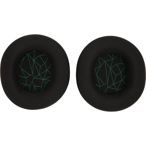 Coussinets d'oreillette de remplacement pour casque, isolation phonique, maille respirante et mousse, compatibles avec Steelseries Arctis 1 3 5 7 9pro, noir et vert (1/5)