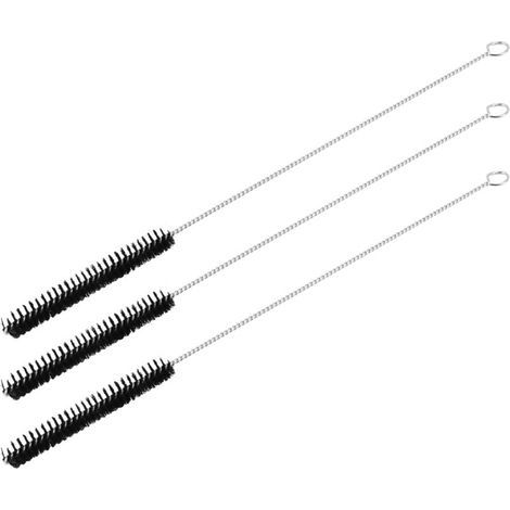 Brosse MéTallique de Nettoyage Tube Tuyau 28Cm Long 10Mm DiamèTre 3Pcs (1/4)