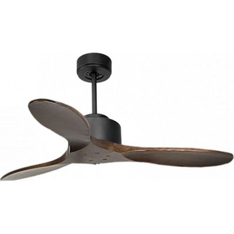 Modulo de KlassFan - Super destratificateur et ventilateur DC 106 cm Gris basalte pales bois sombre sans Lumière  15 à 20 m² (1/5)
