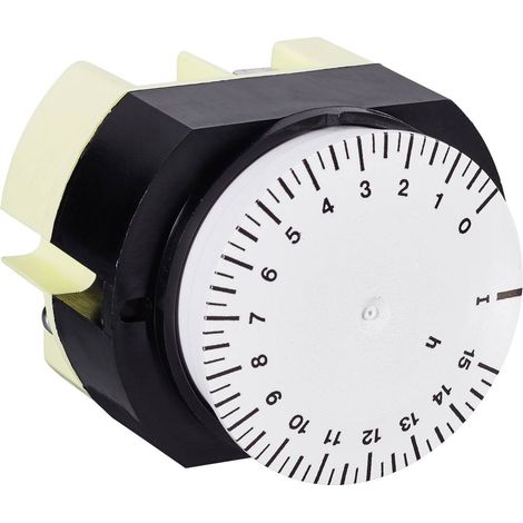 Suevia 346 K15 WS Programmateur horaire pour encastrement sur panneau analogique 230 V/AC 4000 W