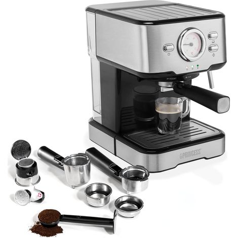 Machine Expresso 20 Bars 1,5 L Capsule & Moulu (1/2)