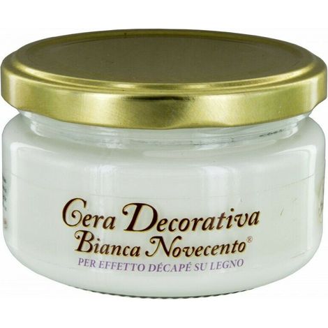 CERA DECORATIVA NOVECENTO 200 ML BIANCO (1/3)