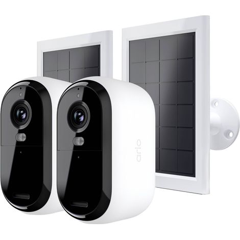 ARLO BUNDLE ESSENTIAL2 2K OUTDOOR CAMERA 2-PACK + 2-SOLAR PANEL VMK3250-100EUS IP-Set pour caméra de surveillanceavec 2 caméras2688 x 1520 pixels V890953 (1/3)