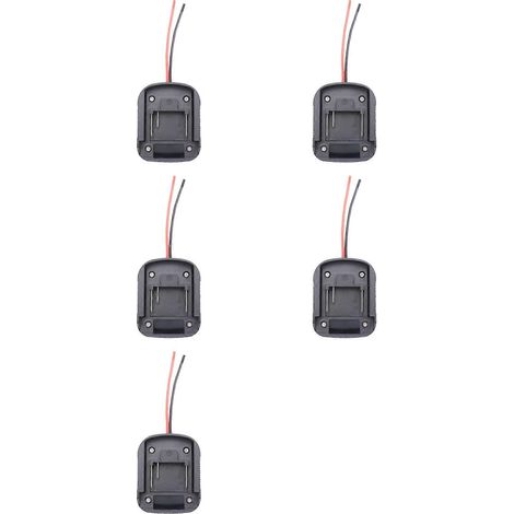 Adaptateur de batterie 5 pièces pour outil électrique Makita 18 V Lithium, connecteur, station d'accueil pour outil électrique BL1830 BL1840 (1/5)