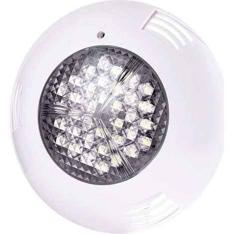 Faretto LED per piscina 36W 3051Lm 4.000ºK Ø295mm 30.000H Montaggio su superficie [WR-295-2AS-36W-W] (1/5)