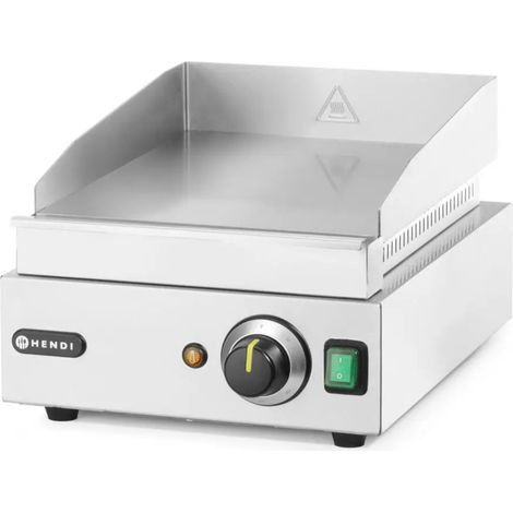 Piastra riscaldante liscia Profi Line per funzionamento continuo 2000W - Hendi 203125 (1/3)