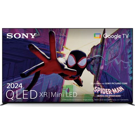Sony BRAVIA 9 QLED (XR l Mini LED) 65 pollici 4K HDR Google Smart TV (2024) Caratteristiche di gioco per Playstation 5, IMAX Enhanced, Dolby Vision Atmos, Chromecast, AirPlay, 120Hz 65XR90