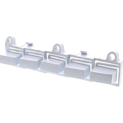 CLAYTON, BOUTON Lave-Linge POUSSOIR BLANC F2 (ensemble de 5) K60 K70 (1/2)